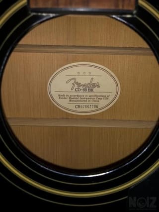 ΚΙΘΑΡΑ fender cd 60BK 