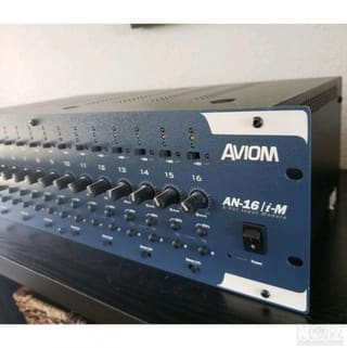 Aviom A16 ii full πακέτο για 7 μουσικούς