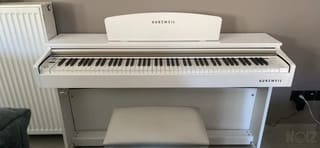 Ηλεκτρικό πιάνο KURZWEIL M90 WH με κάθισ