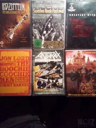 Rock CD και DVD διαφορα