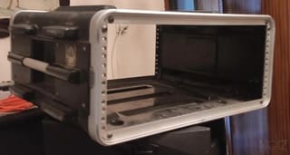 Rack Case 19" Πλαστικό 8U & Amp
