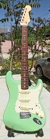Strat + CS-69 fender pus.