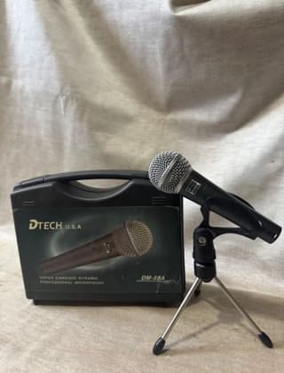 Δυναμικό Μικρόφωνο Dtech DM-58A (Με Βαλιτσάκι & Επι