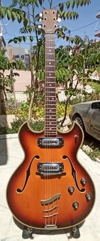 Old Jazz guitar.