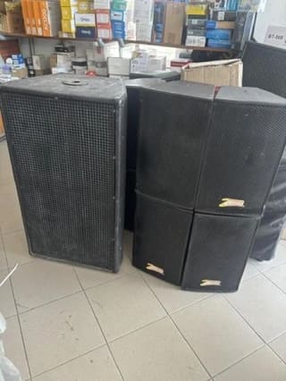 Σετ 4 Δορυφόροι 8' και 1' Διπλό Sub 15' για Bar 