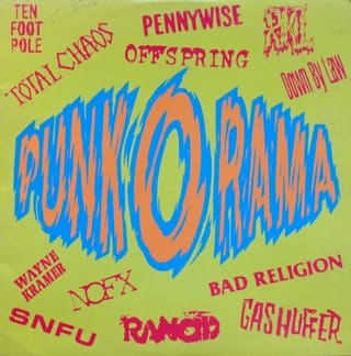 Punk-O-Rama (Epitaph, Vinyl, LP, Compilation, 1994)