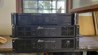 2 Ενισχυτές Seer FA-2401 & Ένας Cerwin Vega CV-18