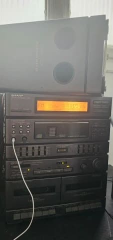 Sharp CD-C500Z Vintage Hi-Fi Stereo System – Πλήρως λει