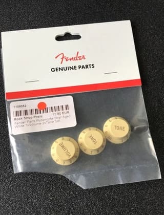 Parts (knobs pickup covers screws παξιμάδια nut) Fender