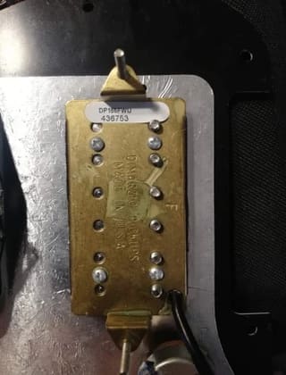 DiMarzio DP155 WH-F-Spaced