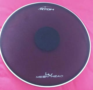 Remo silent stroke 20'' &  Rtom mesh head 14''