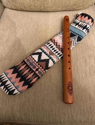 Spirit Flute in F#, 432 Hz, spanish Cedar