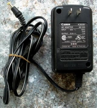 CANON printer K30081 AC ADAPTER AD-300 B