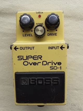BOSS Super OverDrive SD-1 vintage '80s