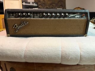 Fender showman blackface