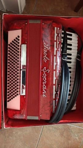 Ακορντεόν Paolo Soprani 120 Μπάσων – Made in Italy