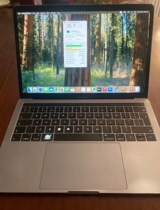 Macbook Pro 2018 Touch Bar 16GB RAM 256GB SSD