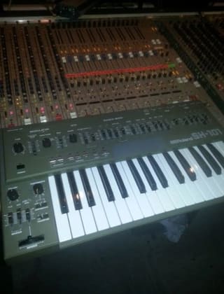 Roland SH-101 32-Key Monophonic Synthesizer - Gray