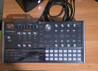 ASM Hydrasynth Desktop with decksaver