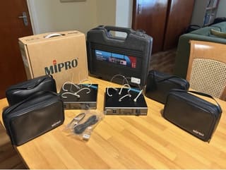 Head set Mipro wirless x 2 
