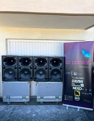 B&C 15-inch speakers 