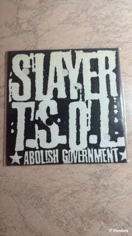 Slayer T.S.O.L. 7” βινύλιο single +DVD SLAYER