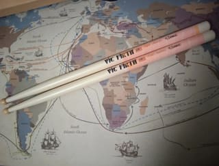 Vic Firth Hickory Μπαγκέτες Ντραμς