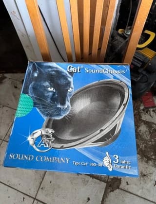 Μεγάφωνο Subwoofer Cat Sound Company 360-08 σ
