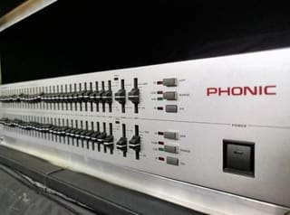 Equalizer Phonic MQ 3600 (Dual 31-Band Graphic EQ)