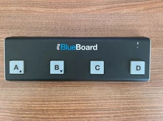 IK Multimedia iRig BlueBoard/Bluetooth MIDI Pedalboard