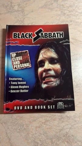Black Sabbath DVD και βιβλίο σετ +DVD 
