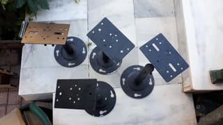 Βάσεις Ηχείων Τοίχου Ζεύγος Περιστρεφόμε
