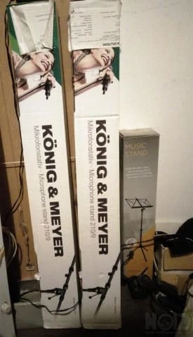 2 X KONIG & MEYER 210/9 Microphone B