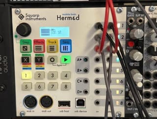 Squarp Instruments Hermod Sequencer - Interface (Λευκό)