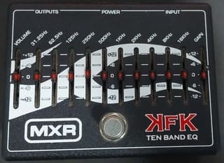 MXR 10 Band Equalizer KFK-1 Kerry King EQ