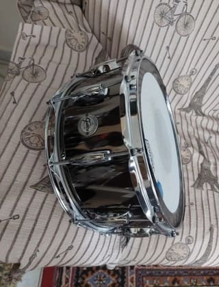 Gretsch black nickel over steel 14x6.5 
