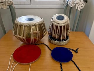 Indian Tabla Set / Σετ Ινδική Τάμπλα (Αυθεντική Ινδική)