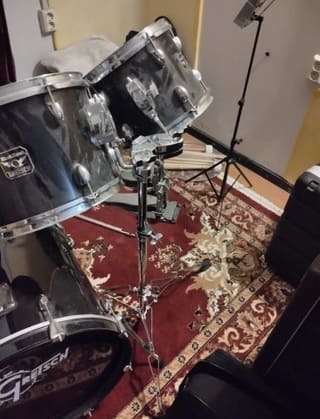 Gretsch Blackhawk, Zultan Cymbals, Βάσεις Tama