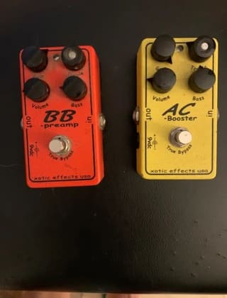 Xotic BB preamp και AC booster 