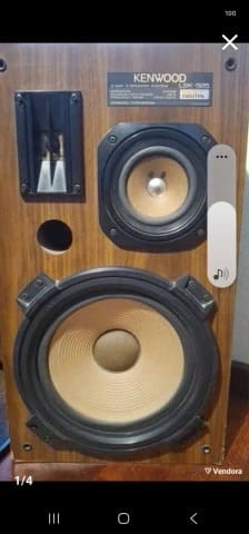 Kenwood Lsk 525 3 δρόμων 3 ηχείων σύστημα Vintage