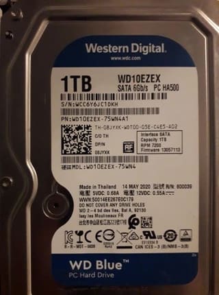 Σκληρός Δίσκος WD Blue 1TB