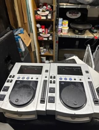 Σετ 2x Pioneer CDJ-100S Vintage DJ CD Players (Legendar