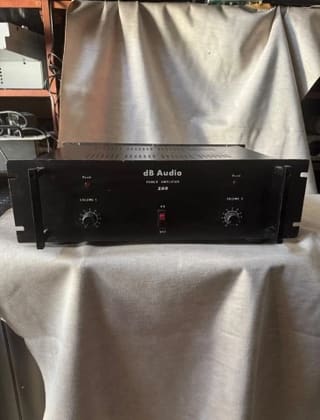 Vintage Επαγγελματικός Τελικός Ενισχυτής dB Audio 200