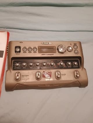 Line 6 JM4 looper + τυπωμενο manual + καρτα SD