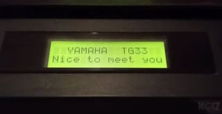 Yamaha TG33 Tone Generator 1990
