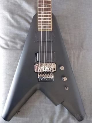 Schecter Stealth Black Flying V