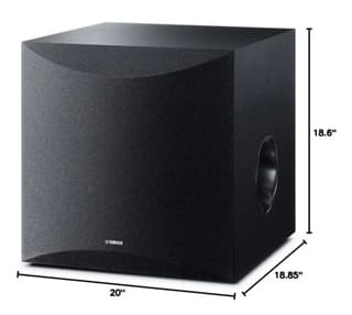 Yamaha NS-SW100 - Αυτοενισχυόμενο Subwoofer με Ηχείο 10