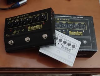 Tech 21 SansAmp Bass Driver DI Programmable
