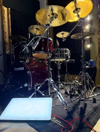 Ludwig Accent Combo Drum Set + Πιατίνια & Βάσεις