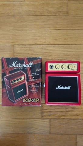 Marshall MS-2R Red Micro Amp
